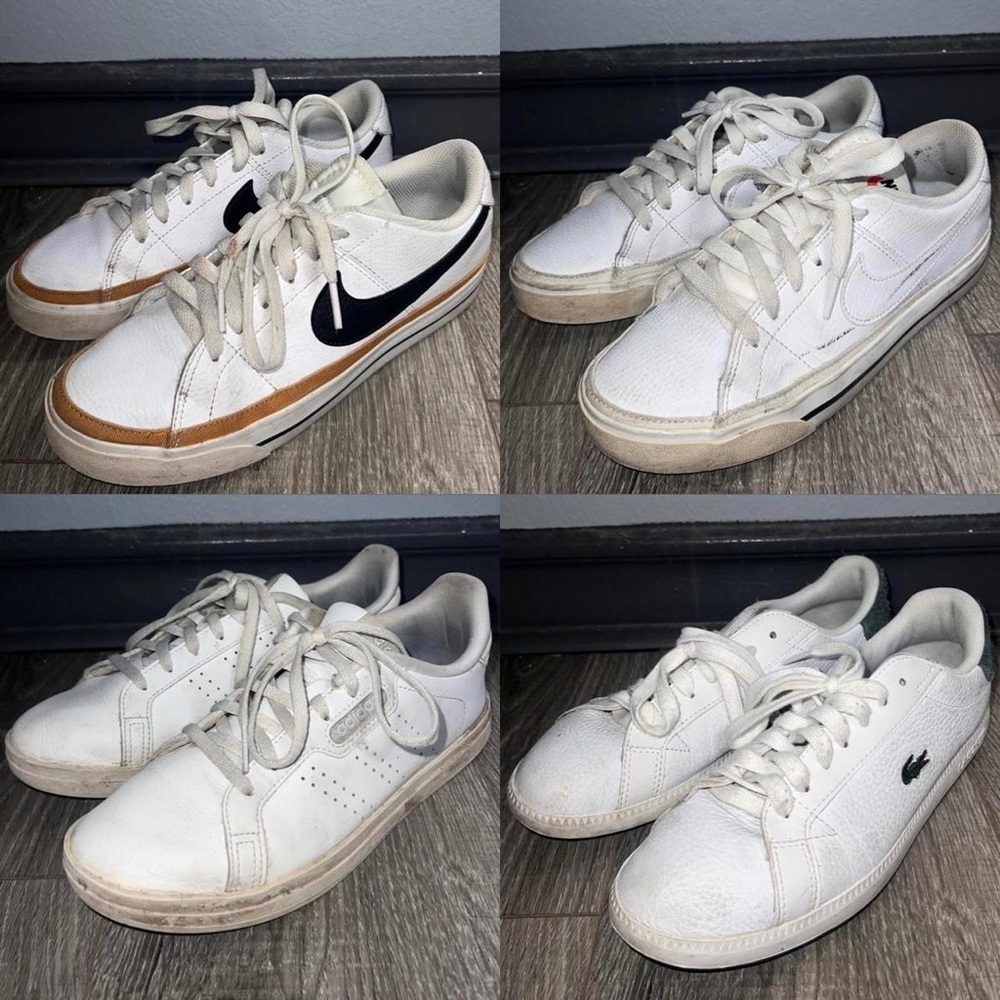 white sneaker bundle